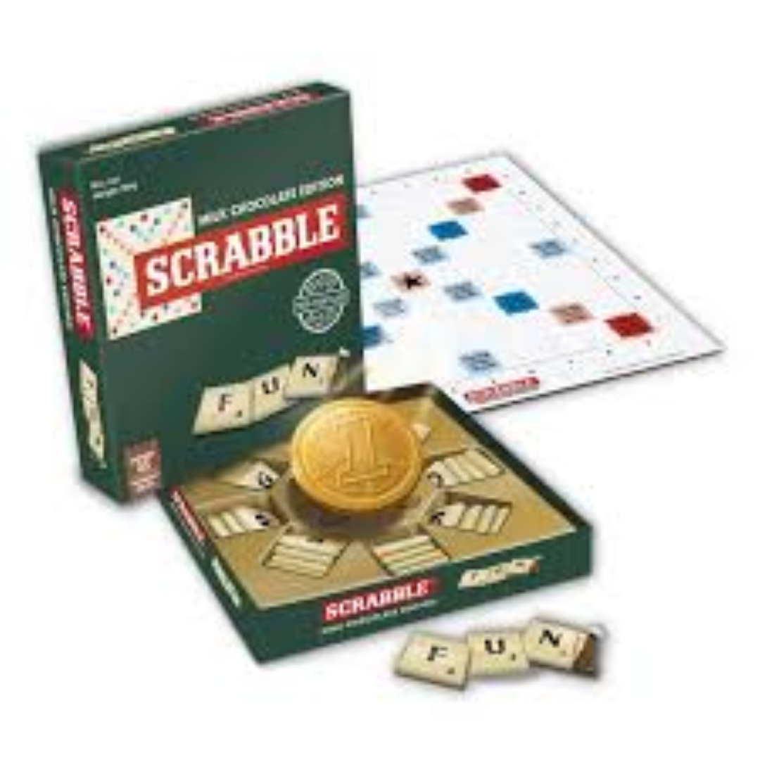 SCRABBLE CHOCOLATE GAME 154G